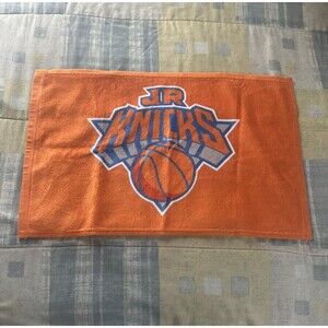 NBA JR New York Knicks Icon Edition Towel Orange